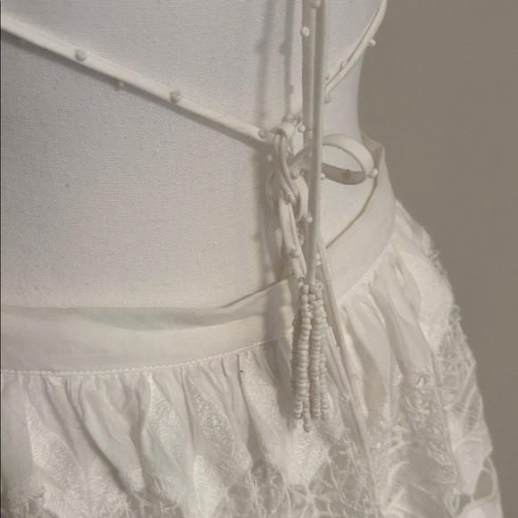 NWT FARM rio white richilier midi dress size small - Picture 5 of 8